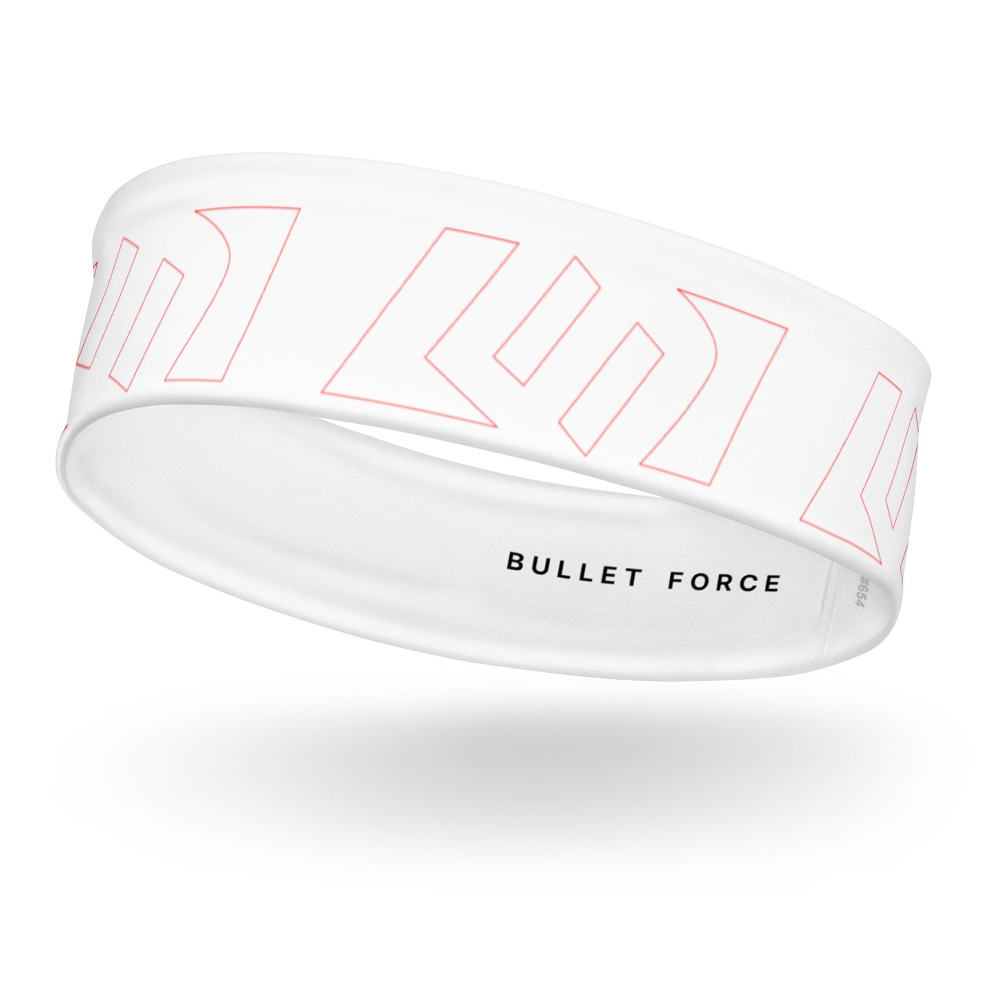 BF - HEADBAND OUTLINE RED