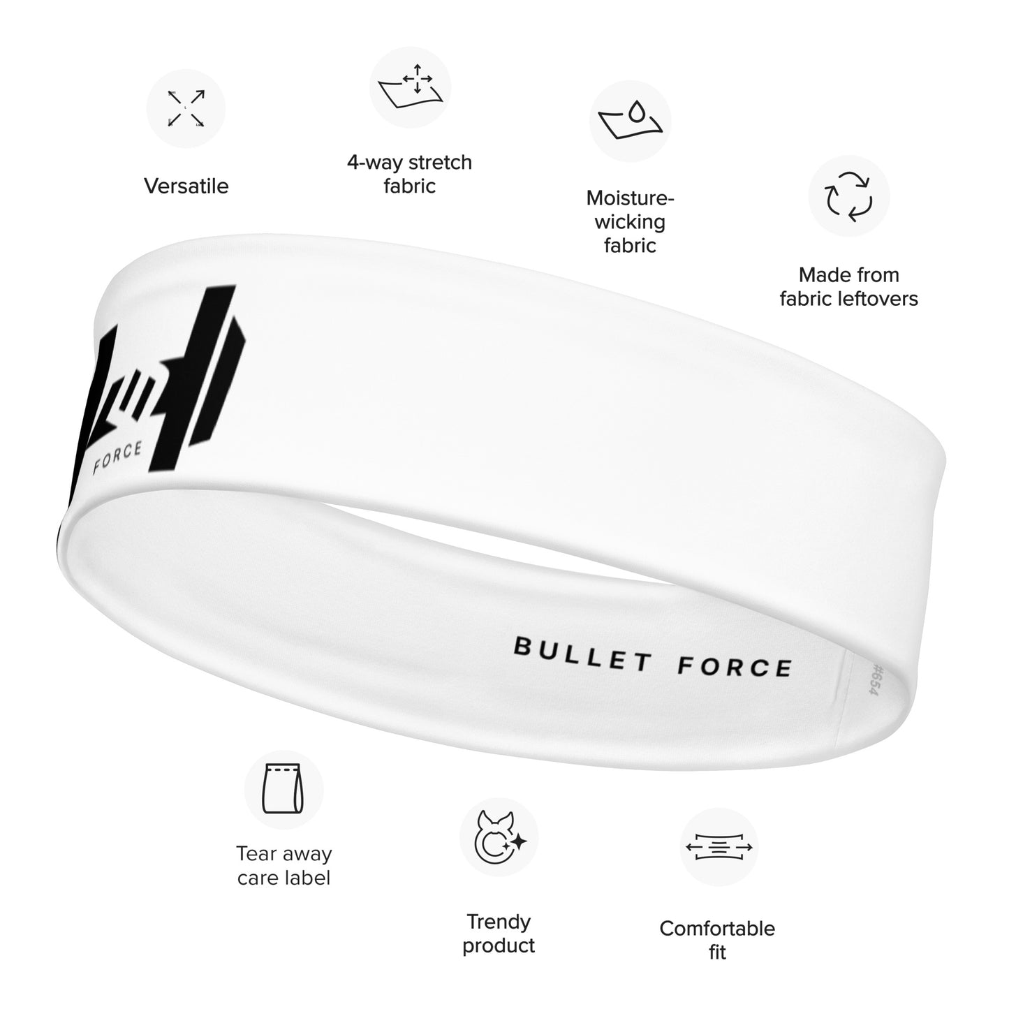 IMPULSE - HEADBAND WHITE